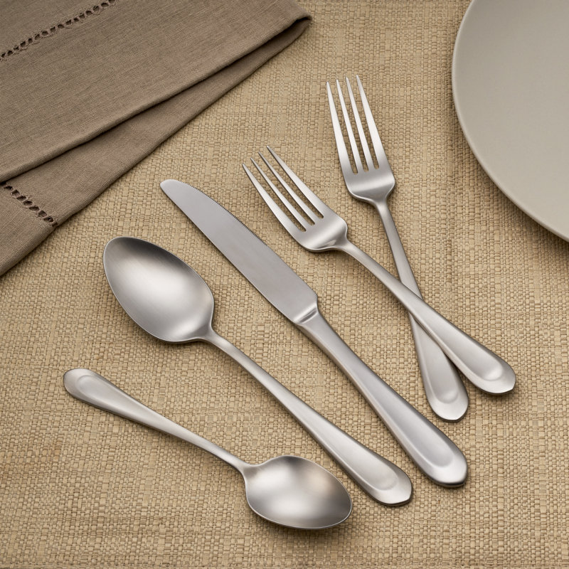 Hampton Forge Alessi Mirror Everyday Teaspoons, Set Of 6