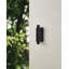 Applique murale d'extérieur à DEL 5 CCT texturé noir 3 lumières Shullsburg 16 pouces-984123740