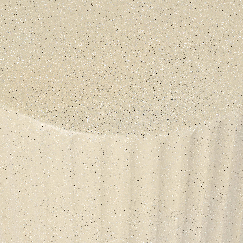 Table d'appoint d'extérieur, table de bout Mgo, Beige