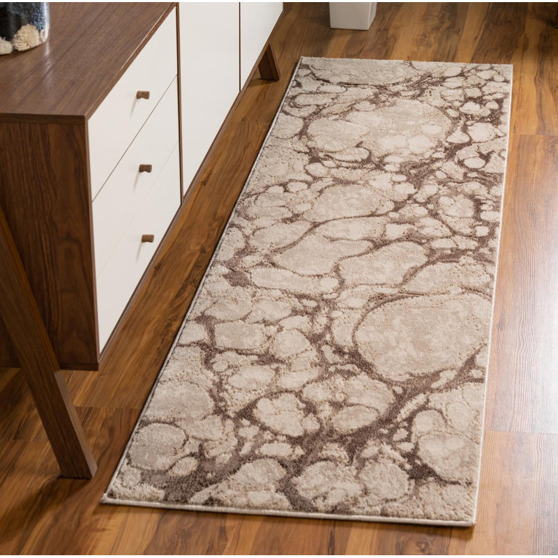 Tapis brun Kennebec, Tapis de couloir 2 pi x 12 pi