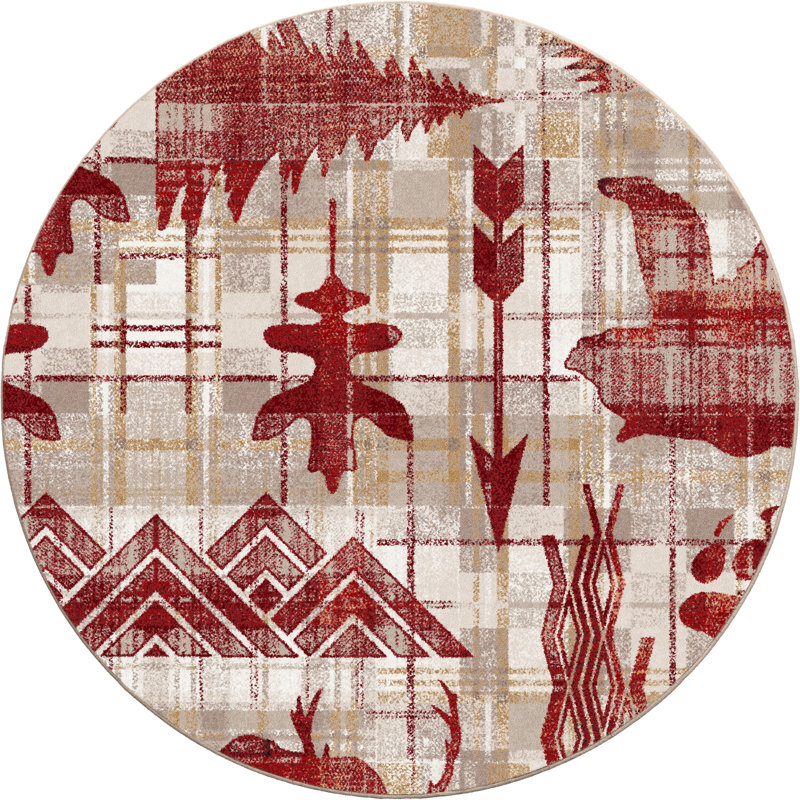 Indoor Rug, Round 7'7"