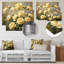 Été pivoines dans le jardin d'herbes III - pivoines, impression murale sur métal-65341508
