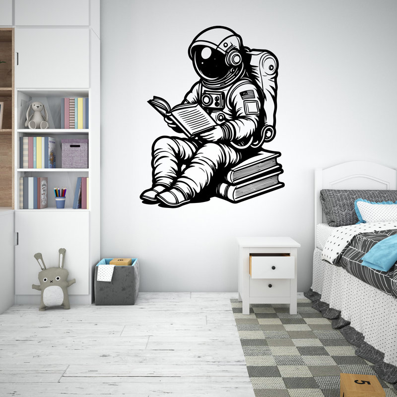 Autocollant astral, H 44 po x l 35 po, Gris