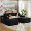 Canapé modulaire pour canapé modulaire avec méridienne 95 po-129052601-129052598
