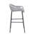 Set Of 2 Outdoor Patio Barstool, Light Gray Rope-2129102046