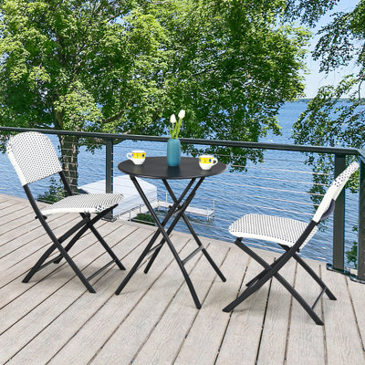 Ensemble bistro rond pour 2 personnes de 23,5 po Koschwanez