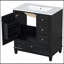 30" Bathroom Vanity With Sink,Left Door Right Drawer-548909585