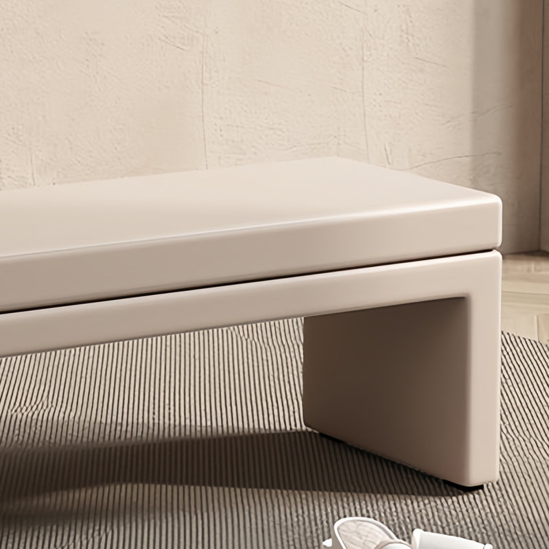 Banc de rangement Hirah, H 16,14 po x l 70,86 po x P 18,11 po