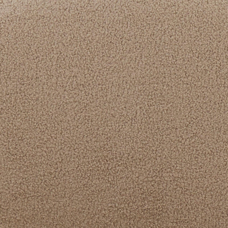 Fauteuil de chambre Portsmouth, Fausse peau de mouton brune
