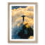 Christ The Redeemer In Brazil - Single Picture Frame Painting on MDF-56853274-56853281