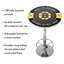Table de bar avec repose-pieds Boston Bruins