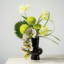 Fleurs artificielles avec vase-1822755386