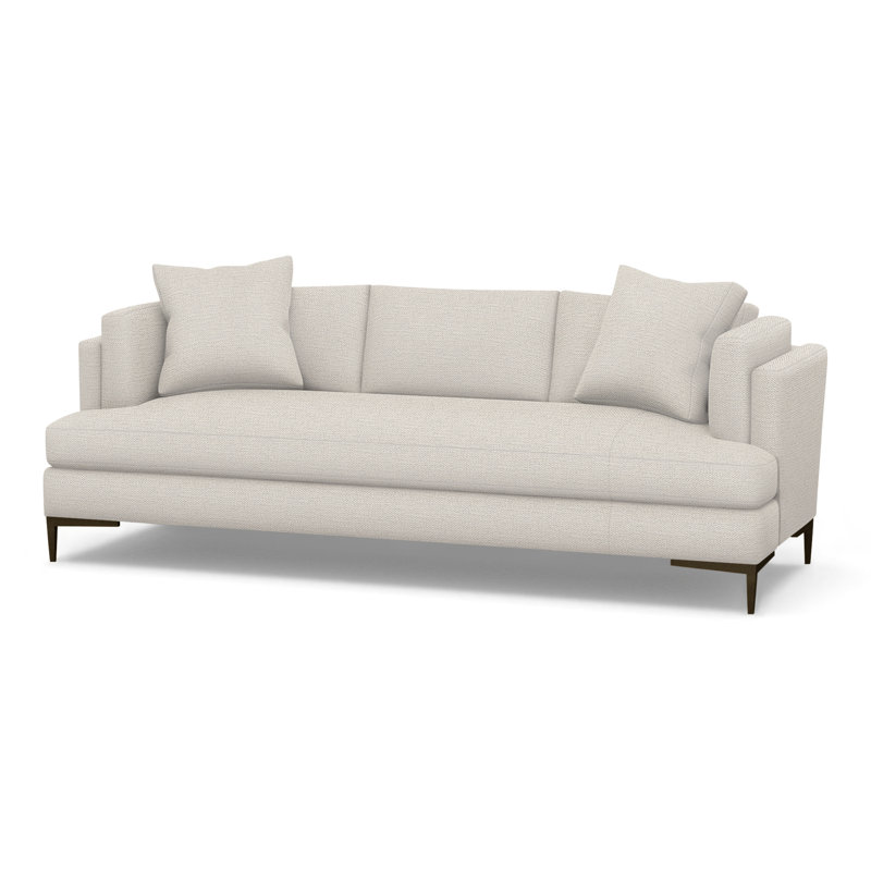 Aiden Upholstered 90.5'' Sofa, Antique Bronze, Perigold Page Pearl