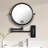 Wall Mounted 8"Makeup Mirror With 1X/10X Magnification Makeup Mirror-1803749017