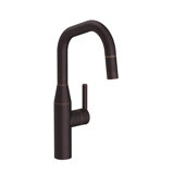 East Square Single Handle Pull Down Kitchen Faucet