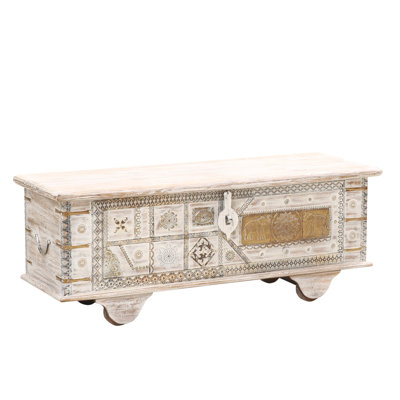 Doveton 1 Piece Solid Wood Blanket Chest