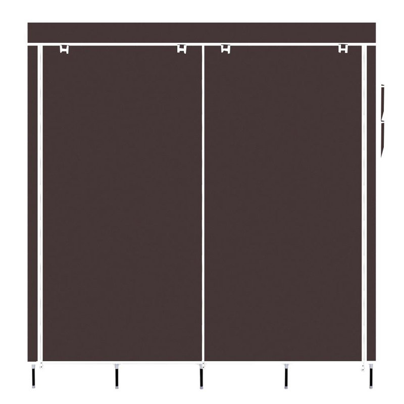 Armoire portative l 66,73 po Tsang, Marron foncé