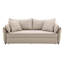 Canapé-lit 87,8 po Irina, tissu beige-1110006029