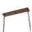 54" Long Elara 4 Light Pot Rack