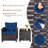 Chunn 2 - Person Patio Conversation Sets with Cushions-329014503-268894460
