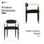 Chaises de salle à manger rembourrées Boucle-61737232