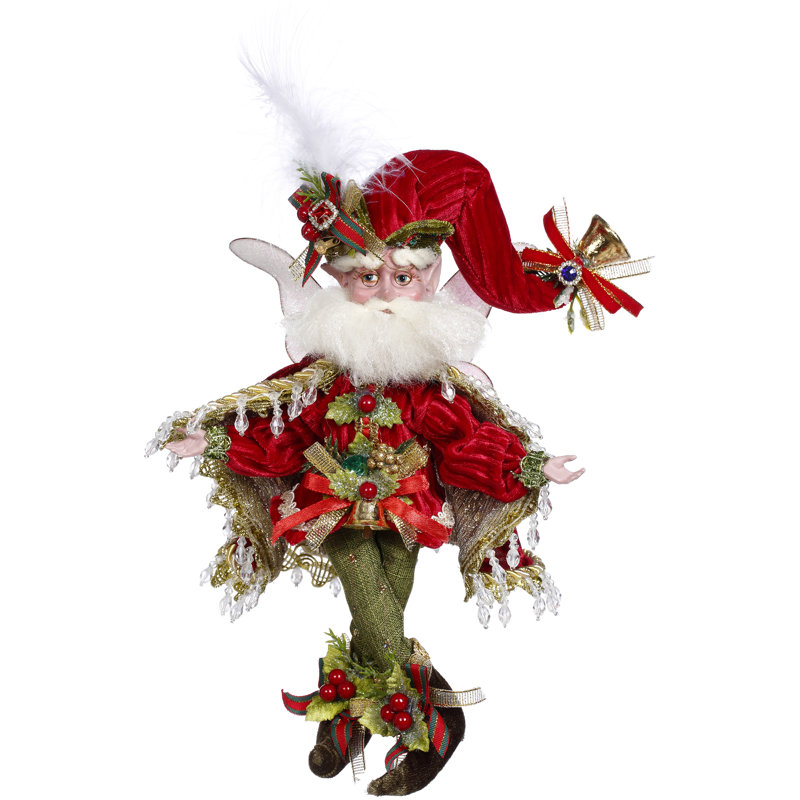 Holly Berry Fairy, Small - 10 Inches