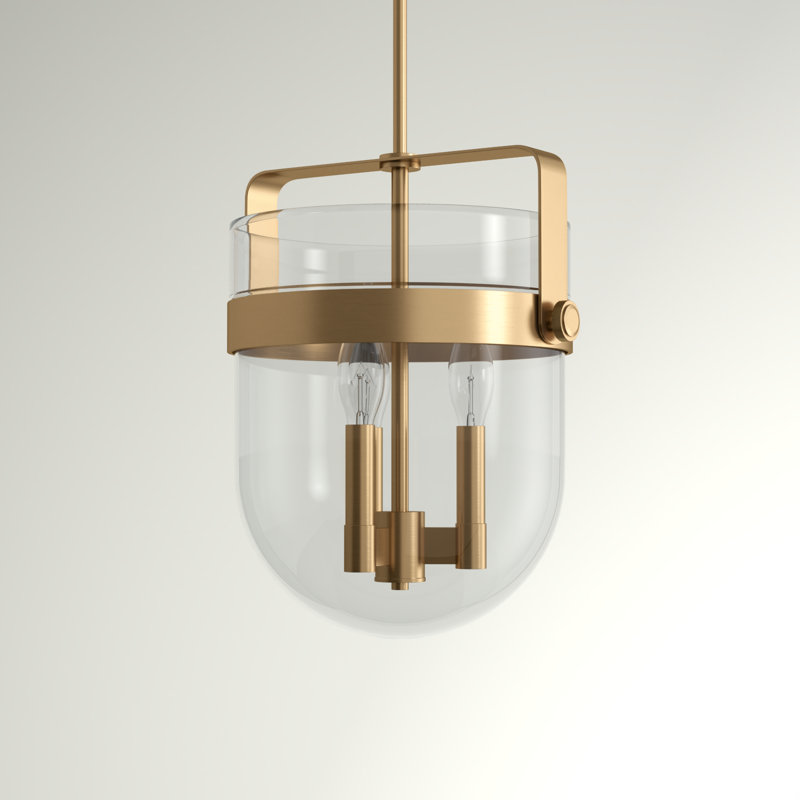  3 - Light Urn Pendant, Alturas Gold