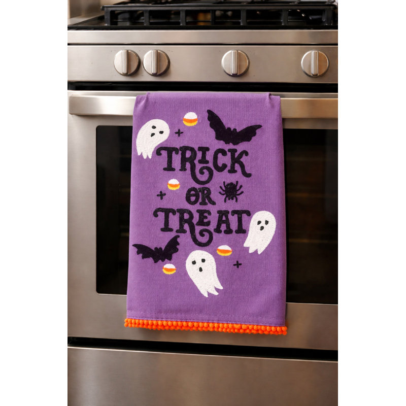  Serviette de cuisine Trick Or traiter