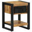 Ameeliah 35cm W Iron Bedside Table