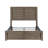 Wood Bed with Rustic Plank Frame-1599334498
