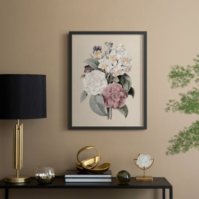 Antique Botanical II Framed Print - Solid Wood