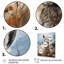 Paysage de lama en hiver - Décoration murale animaux-91347918-91347915