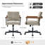 Chaise de bureau pivotante et inclinable en cuir synthétique Avelina Rafael-391912861