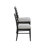 Flynn Fully Assembled Solid Beechwood Black Side Chair (Set of 2)