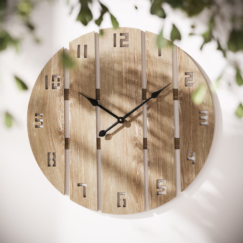 Horloge murale Sage Timber