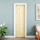 Porte intérieure en bois de pin 24 po x 80 po à 6 panneaux, pin naturel, peint et imperméable, comme portes de buanderie, portes de placard, portes de pièce
