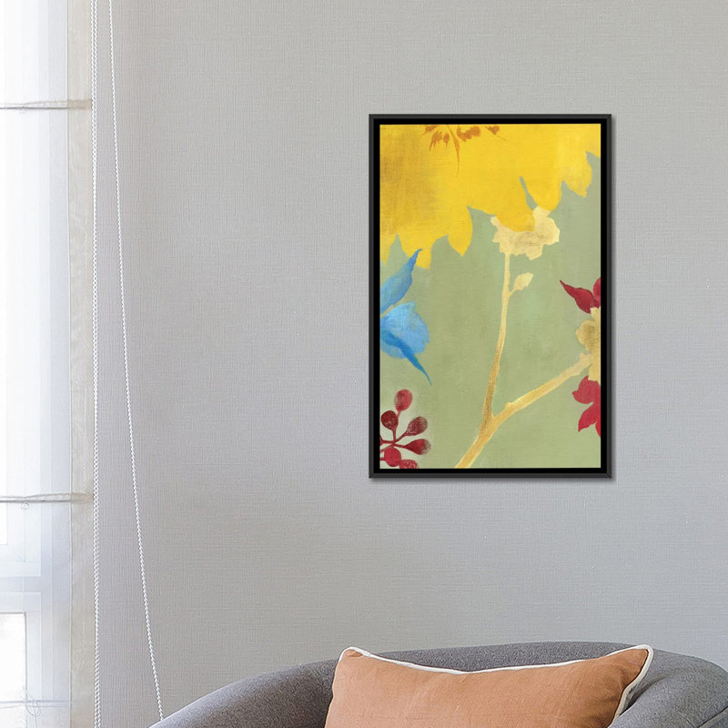«Sketch», reproduction d'impression sur toile, H 26 po x l 18 po x P 1,5 po, Pas de tapis, Toile avec cadre noir