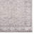 Emanuel Traditional Machine Woven Flatweave Grey and Thistle Area Rug with Non Skid Backing -2093375080