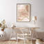 Blush and Brown Abstract by Kathrin Pienaar - Picture Frame Painting on Paper-81386814