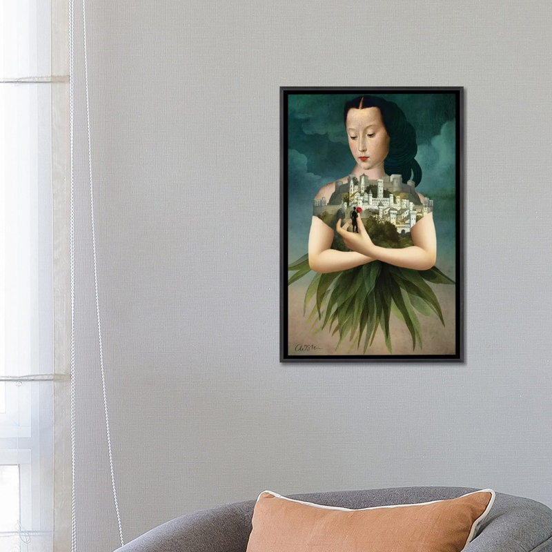 Der Rosenkavalier par Catrin Welz-Stein - impression d'art graphique, H 26 po x l 18 po x 1,5 po, Pas de tapis