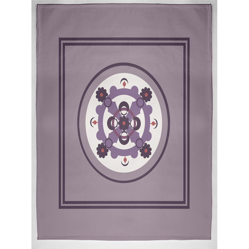 Schuetz Plain Weave / Muslin Throw Blanket, Purple