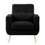 Fauteuil capitonné de 31 po de largeur