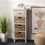 Table de bout en bois massif avec rangement Painswick-458097302