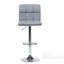Seamus Swivel Upholstered Adjustable Height Bar Stool-36299344