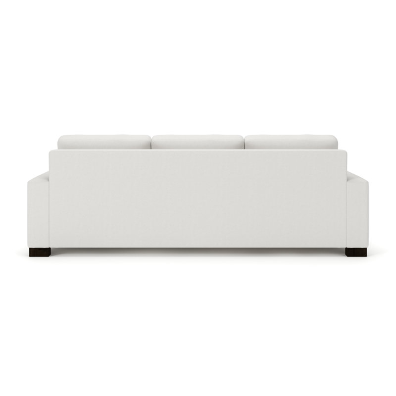 Jonie 100" Upholstered Sofa, Nomad Snow Crypton® Chenille