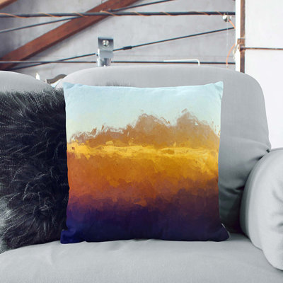 Abstract Square Cushion