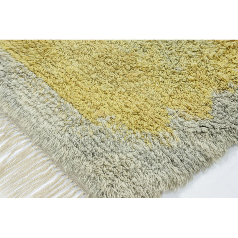 Vintage One-of-a-Kind 3'10" X 5'9" Hand Knotted Area Rug