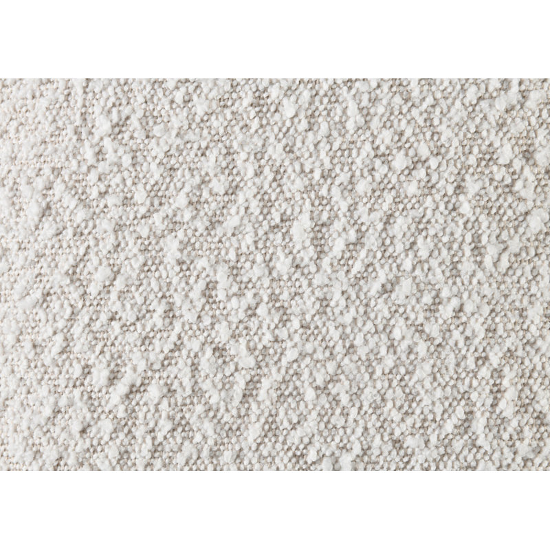 Lit tapissier de luxe, sans sommier, tissu bouclé, capacité de 660 lb