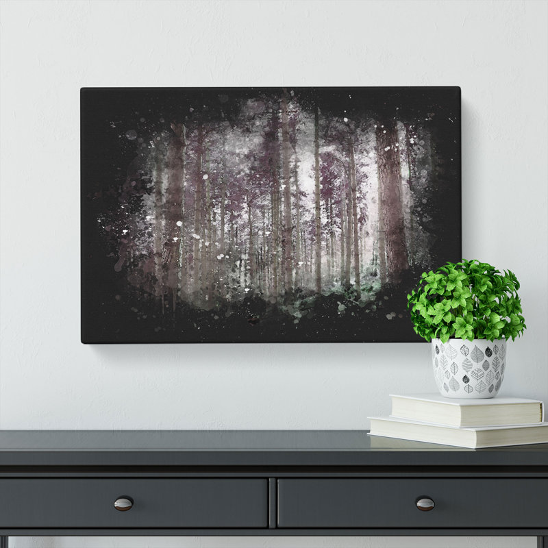 Pretty Forest - Wrapped Canvas, 60cm H x 91cm W x 3cm D
