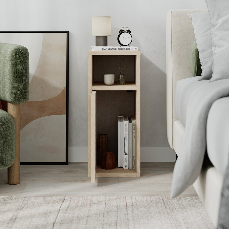 25 cm W Bedside Table